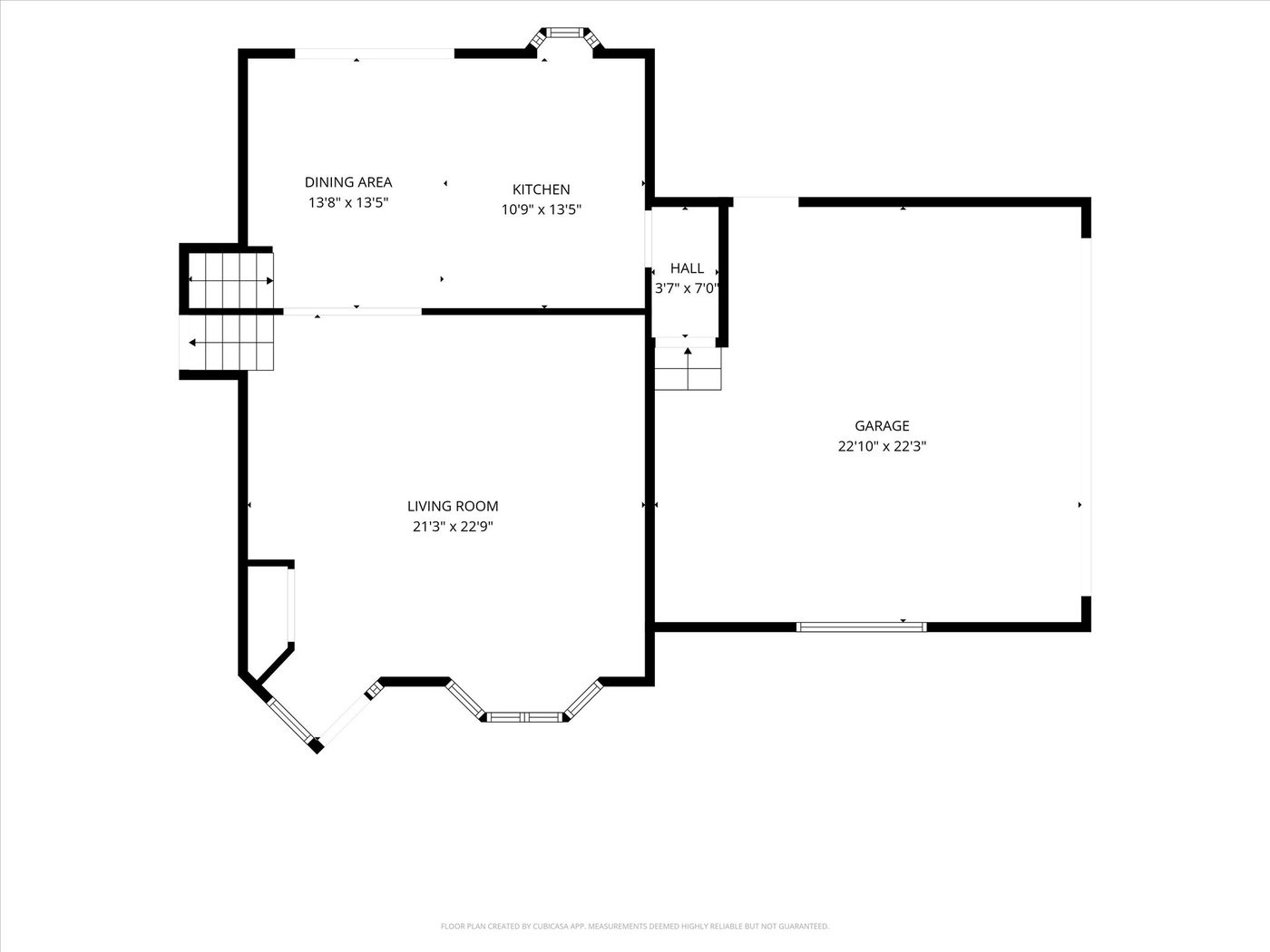 Main level floor plan